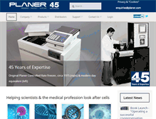 Tablet Screenshot of planer.com